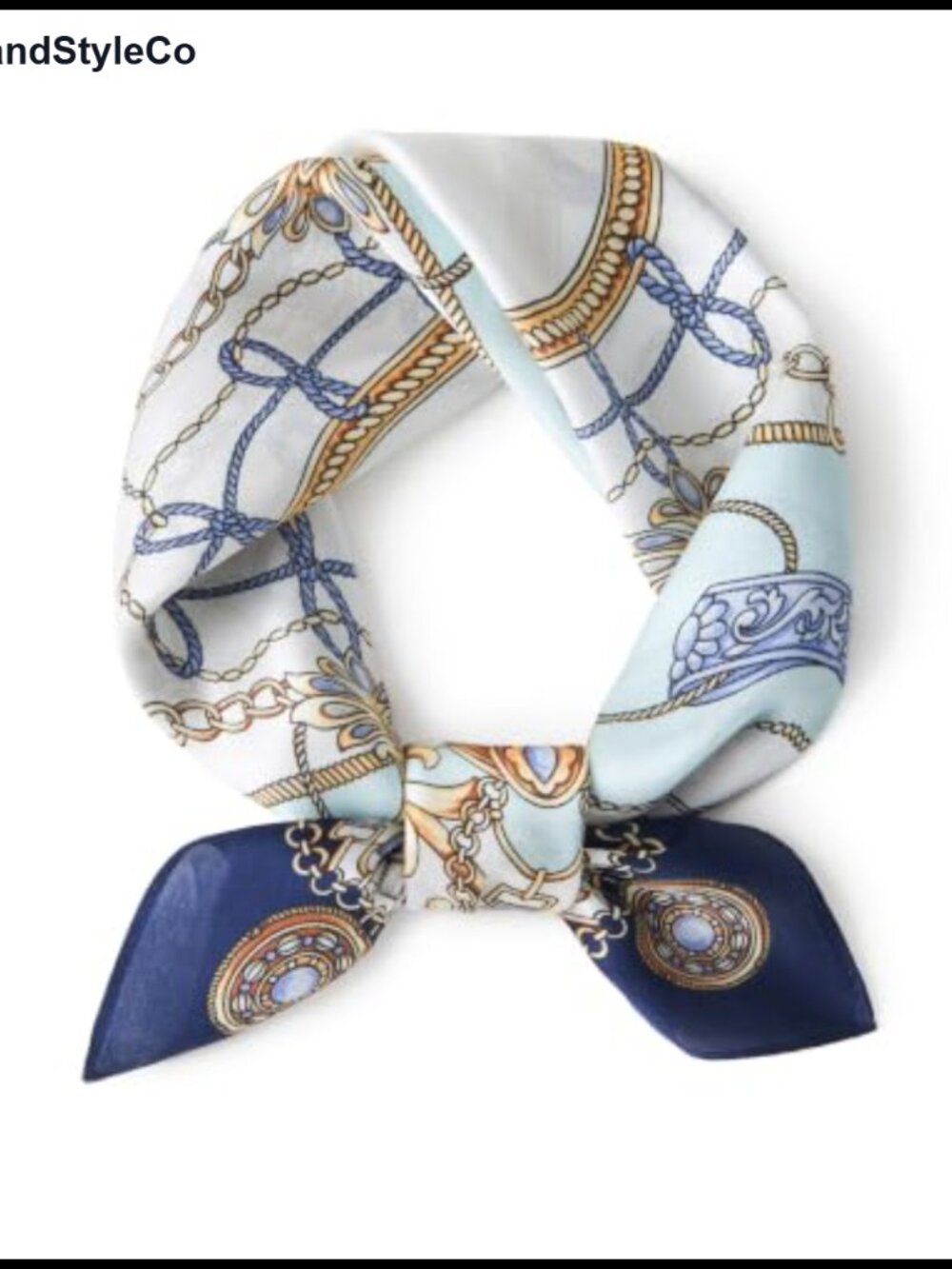 100% Mulberry Silk Scarf Women Lightweight 21" Square Neck Headscarf Neckerchief